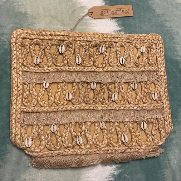 π ISLA Jute Handmade Seashell Tote by Salt + Umber πHost Pick!π - Picture 2 of 9